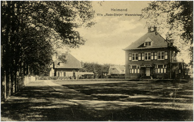 106351 Van Stolberglaan (links) (voorheen Eikendreef), Warandelaan (rechts). Villa Rode-Steijn, 1915 - 1925