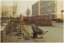 106926 Vondellaan, gezien vanuit de richting van de 'Nachtegaallaan'. Rechts de toegang tot de Jeroen Boschstraat. ...