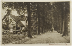 107032 Warandelaan. Boswachterswoning, gebouwd in 1903. Waar de fotograaf stond is later de 'President Rooseveltlaan' ...