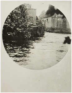 107086 Watermolenwal met watermolen op de plaats waar Aa en Ameide bij elkaar komen, 1920 - 1930