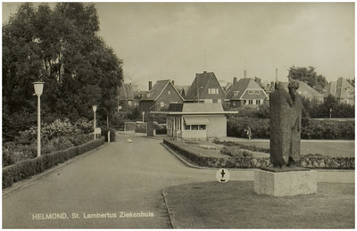 107383 Wesselmanlaan. Ingang van het St. Lambertusziekenhuis, 1955 - 1965