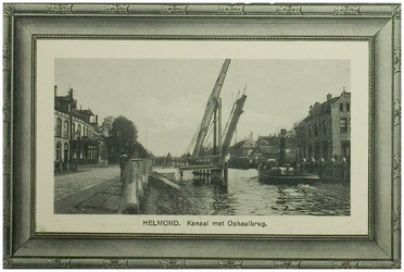 108305 Veestraatbrug. Kanaal met Veestraatbrug. Gezien in noordelijke richting, 1905 - 1915
