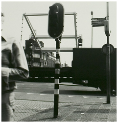 108380 Veestraatbrug. : Veestraatbrug gezien vanaf de Steenweg, 1978 - 1988