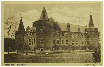 108788 Kasteel. : Oost - en Zuidzijde, 1924
