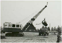 111700 Industrieterrein ( in aanleg ). Op 21 augustus 1958 werd een begin gemaakt met de werkzaamheden op de nieuw aan ...