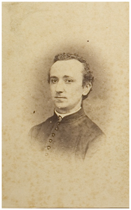 114505 Mathijsen, Hermanus Ludovicus. Geboren Budel 14 maart 1847, overleden Moerdijk 22 oktober 1902. Priesterwijding ...