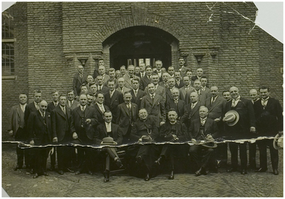 116594 R.K. Schoenmakerspatroonsbond St. Crispijn tijdens een congres in Helmond, 28-07-1930