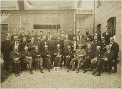 116942 Kon. Ned. Machinefabriek v / h E.H. Begemann. Vergadering van de C.O.V.N.Y. te Tegelen, 1919
