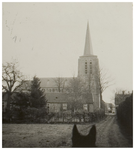 119601 Bakel. St. Williborduskerk, gezien vanuit 't Zand in de richting Dorpstraat, z.j.