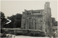 119629 Deurne. Ruine van het voormalige kasteel van Deurne, 1960
