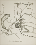 120299 Helmond. Reproductie van een kaart gemaakt naar de kaart van Jacob van Deventer., z.j.