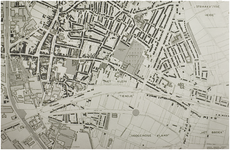 120336 Reproductie van een detail van een topografische kaart Helmond uit 1956., 1993