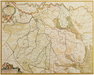 120341 Reproductie van een kaart getiteld Quartae Partis Brabantiae seu Ditionis Silvae Ducis Accuratissima Delineatio, ...