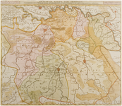 120389 Reproductie van een kaart getitel Brabantiae Batavae pars orientalis, comprehendens tetrarchiam sive Majoratum ...