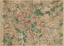 175309 Wegenkaart van Helmond en omgeving., 1955