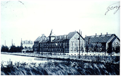 45071 Hotel St. Joseph (Cantine), Budel-Dorplein: gebouwd door de Zinkfabriek als onderkomen voor de vrijgezellen ...