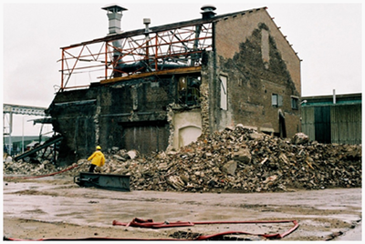 45396 Afbraak Zinkfabriek, Cadmiumfabriek Budel-Dorplein Metadu complex, Hoofdstraat 1, 2005