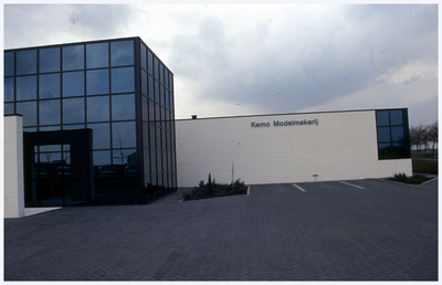 45559 Nieuwbouw bedrijf Kemtec, Meemortel Budel, 1990
