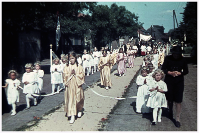 46096 Sacramentsprocessie, Maarheeze, 1948