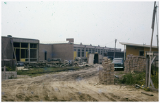  Een serie van 7 foto's betreffende bouw en ingebruikname van de LTS, Budel, 1962