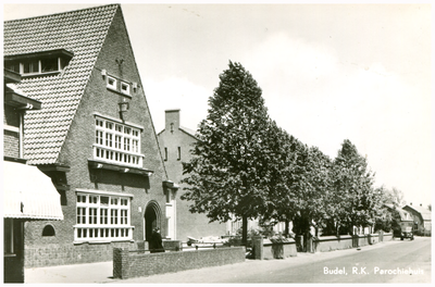 46500 Parochiehuis, Budel: het latere gemeenschapshuis de Borgh, 1970
