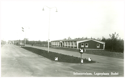 46509 Legerplaats Budel: Infanterielaan, 1958
