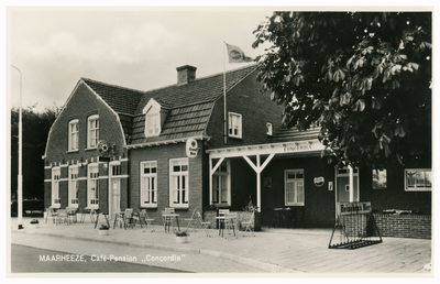 46678 Café, pension Concordia , Maarheeze, 1970