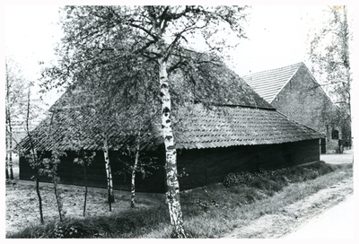 46865 Schuur cq schapenstal in Budel (gemeentelijk monument). Bouwjaar: 1891, 1990-1995