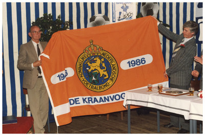 47369 40 jaar bestaan voetbalclub De Kraanvogels , Soerendonk, 1986-1987