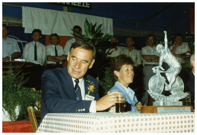 47379 25e profwielerronde Maarheeze, Frans Swinkels oprichter wielerronde, 1986-1987