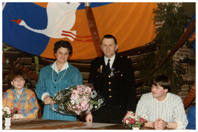 47411 Onderscheiding brandweercommandant Maarheeze, 1986-1987