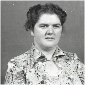 47634 Portret van Bertha (Smolders) van Meijl geboren in Gastel., 1960