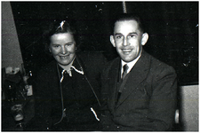 47696 Bruiloft Pier Mennen en Maria Goijens, Budel, 1956
