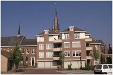 48478 Appartementencomplex Residentie de Boonte . tegenover kerk O.L.V. Visitatie, gebouwd op de plaats waar vroeger ...