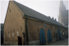 48482 Langgevelboederrij van de Zusters van Liefde in Budel gelegen aan Willem II straat. Afgebroken ong. 1965-1970, ...