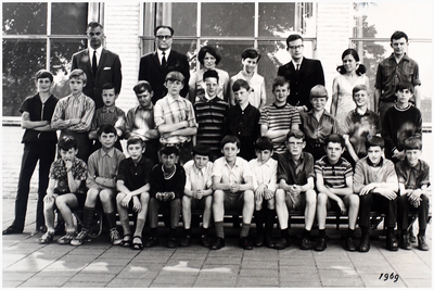48542 Communicanten St. Josephschool, Maarheeze, 1969