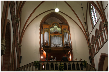 48821 Inzegening nieuw orgel Kerk O.L.V. Visitatie in Budel, 06-11-2011