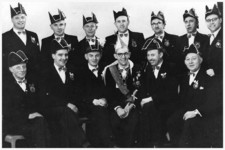 48869 Prins Carnaval en Raad van Elf, Budel, 1954-1955