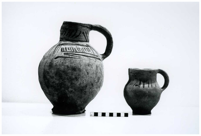 49208 Aardewerk gevonden bij opgravingen klooster Budel, 1989