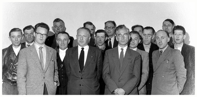 49337 Werken in de zinkfabriek Budel-Dorplein, ondernemingsraad van zinkfafbriek Budel, 1955-1965