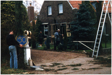 49388 Versieren bij 50 jartig huwelijk Kissen - van Tongerloo, nov. 1988