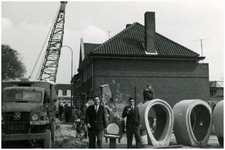 49474 Aanleg riolering Dr. Anton Mathijsenstraat Budel, april 1961