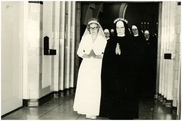 49582 25 jarig kloosterjubileum van Elisabeth Kissen uit Budel, juli 1965