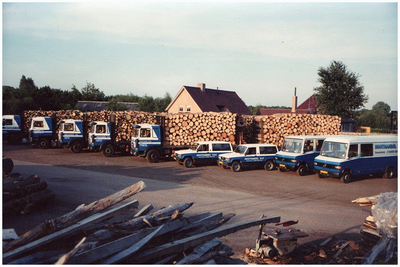 49796 Houthandel Ras Soerendonk. Rooien van bossen, ca 1990