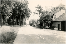 50170 Straatbeeld Grensweg, Budel, met woning van Oijen, ca 1960-1970