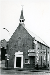 50234 Protestans Kerkje, (waterschapskerkje) Peilpunt NAP Gebouwd in 1812, ca 1960