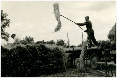 50754 Het boeren leven fam Ras, Gastel , 1947