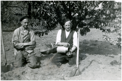 50756 Het boeren leven fam Ras, Gastel , 1947