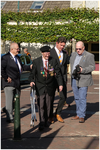 50825 Onthulling oorlogsmonument 'Sporen uit het Verleden' op de Markt in Budel, 20-09-2019