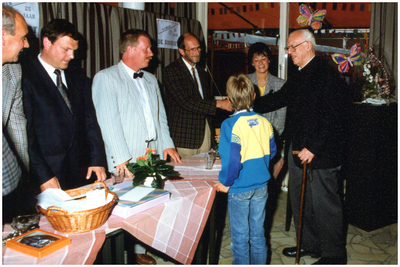 51022 25 jaar St. Franciscusschool, Budel, feestelijke gebeurtenis, 1964-1989